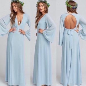 Show Me Your Mumu Venus Long sleeve Flare Maxi Large